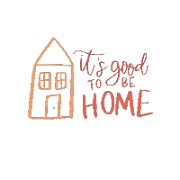 emmafaulkart home good to be home its good to be home Sticker