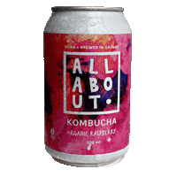 Party Summer Sticker by All About Kombucha