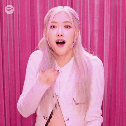 Rose Blinks GIF by Spotify