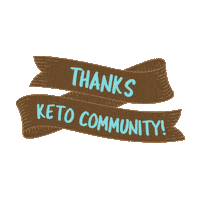 Food Thanks Sticker by Keto-Mojo