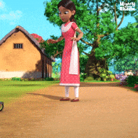 Gratitude Teachers GIF by Chhota Bheem