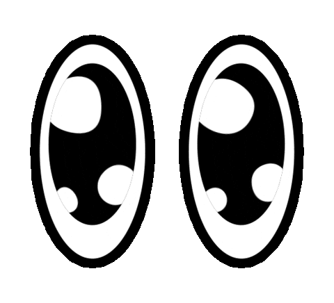 Big Eyes Wow Sticker