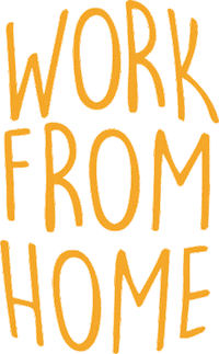 Work From Home Quarantine Sticker by TaskUsPH
