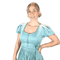Oktoberfest Dirndl Sticker by Alpenhain