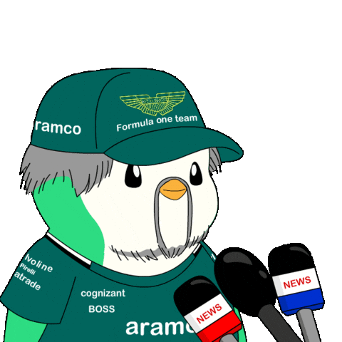 Racing Penguin Sticker by Abster