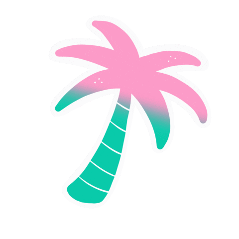 Stompface giphyupload beach island tropical Sticker