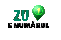 Number 1 Sticker by Radio ZU