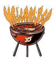 Happy Summer Sticker by Jealous Devil Charcoal