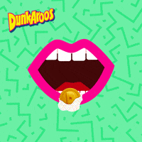 dunkaroos retro 90s eating yum GIF