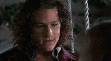 heath ledger smile GIF