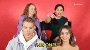 Let It Snow Pointing GIF by BuzzFeed