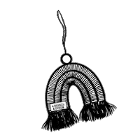 abranchandcord macrame abranchandcord a branch and cord Sticker