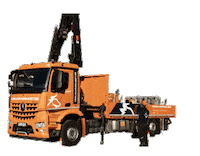 Logo Kran Sticker by Gerlach Gerüstbau GmbH