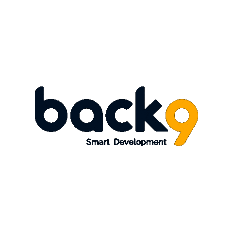 BACK9ve giphygifmaker b9 back9 back9ve Sticker
