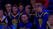 Golden State Warriors Smiling GIF by NBA