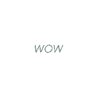 Animation Wow Sticker