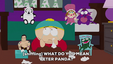 grieving eric cartman GIF by South Park 