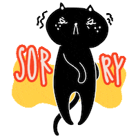 Sad Cat Sticker by ANiMEAL