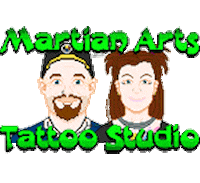 Tattoo Artist Pixel Sticker by Four Rest Films