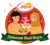 akasa_malaysia hari raya selamat hari raya akasaraya akasamalaysia Sticker