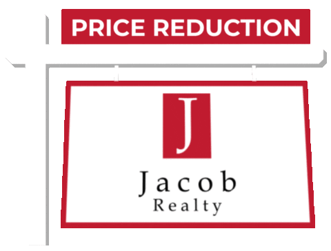 jacobrealty giphyupload price reduction pricereduction jacob realty Sticker