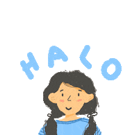 detdeta halo detdeta bernadetramania Sticker