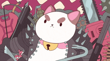 bee and puppycat leather jacket GIF by Cartoon Hangover