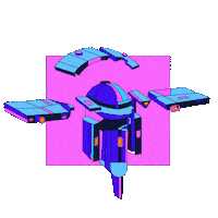 Artificial Intelligence Robot Sticker by Codecademy