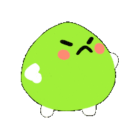 Upset Sticker
