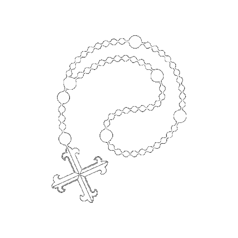 Our Lady Prayer Sticker by Dominican Friars