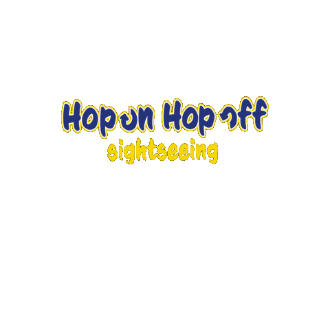 Hoponas norway sightseeing hopon grayline Sticker