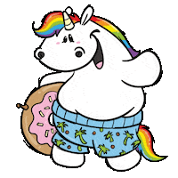 Summer Beach Sticker by Pummeleinhorn