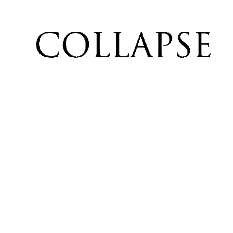 Collapse Shoegaze Sticker
