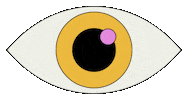 uncannylife eye active awake uncanny Sticker