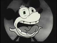black and white what GIF by Fleischer Studios