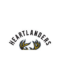 goheartlanders iowa heartlanders Sticker