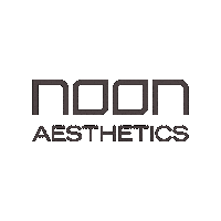 NOONBAesthetics noon noon aesthetics noon skincare noon logo Sticker