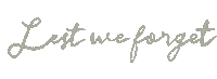 Lest We Forget Anzac Sticker