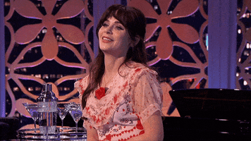Zooey Deschanel Love GIF by ABC Network