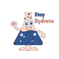 Hydrate Sticker by thelusterlab