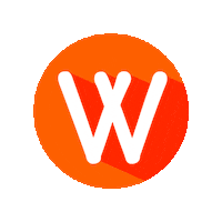 Orange Abc Sticker