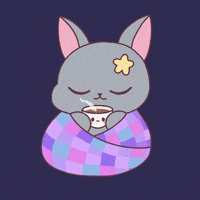 Hot Chocolate Cat GIF by Mira & Ink