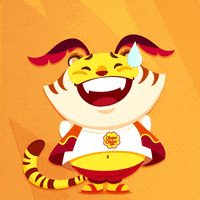 Sorry Tiger GIF by Chupa Chups Vietnam