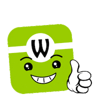 Thumbs Smile Sticker by Wakuliner