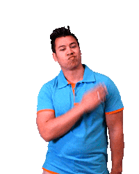 shoulder rub off Sticker by Coolblue