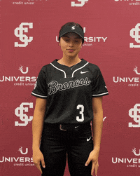 Santa Clara Softball GIF by Santa Clara Broncos