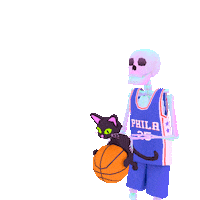Ben Simmons Cat Sticker by jjjjjohn