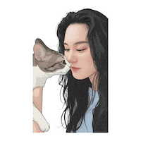 Cat Sticker Sticker