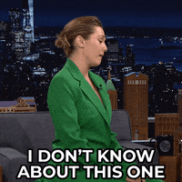 Idk GIF by The Tonight Show Starring Jimmy Fallon