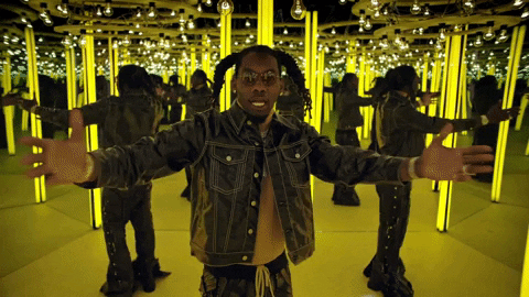 hall of mirrors clout GIF by Offset